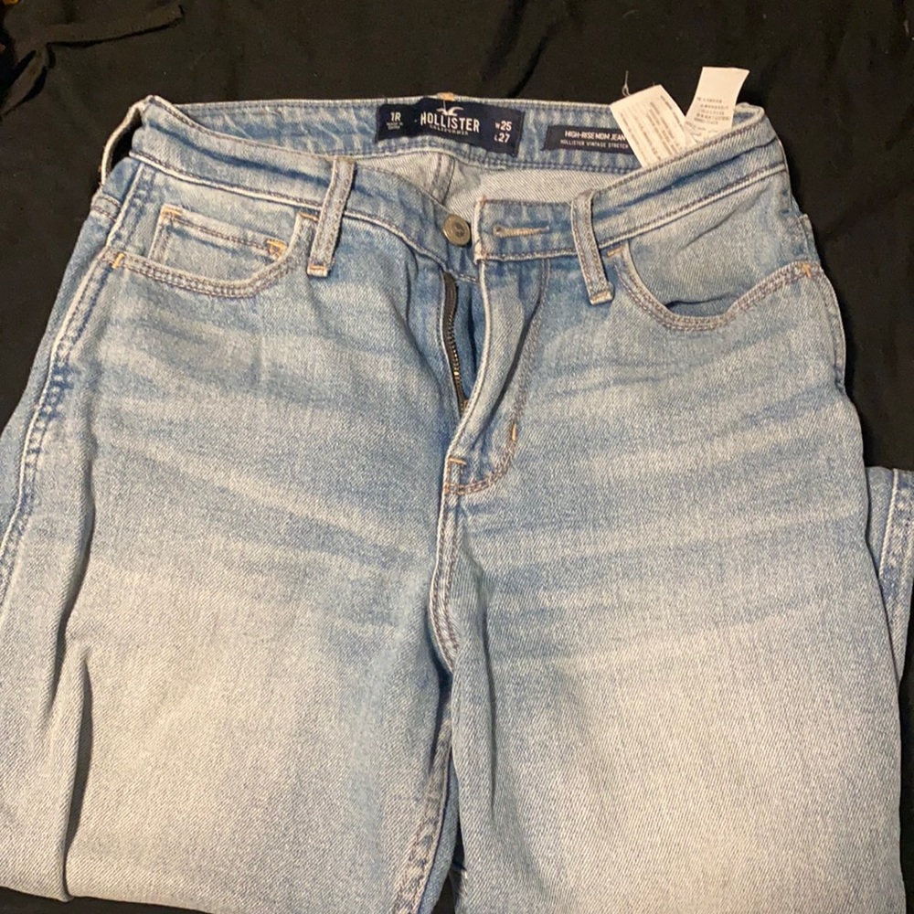 mom jeans medium/light wash